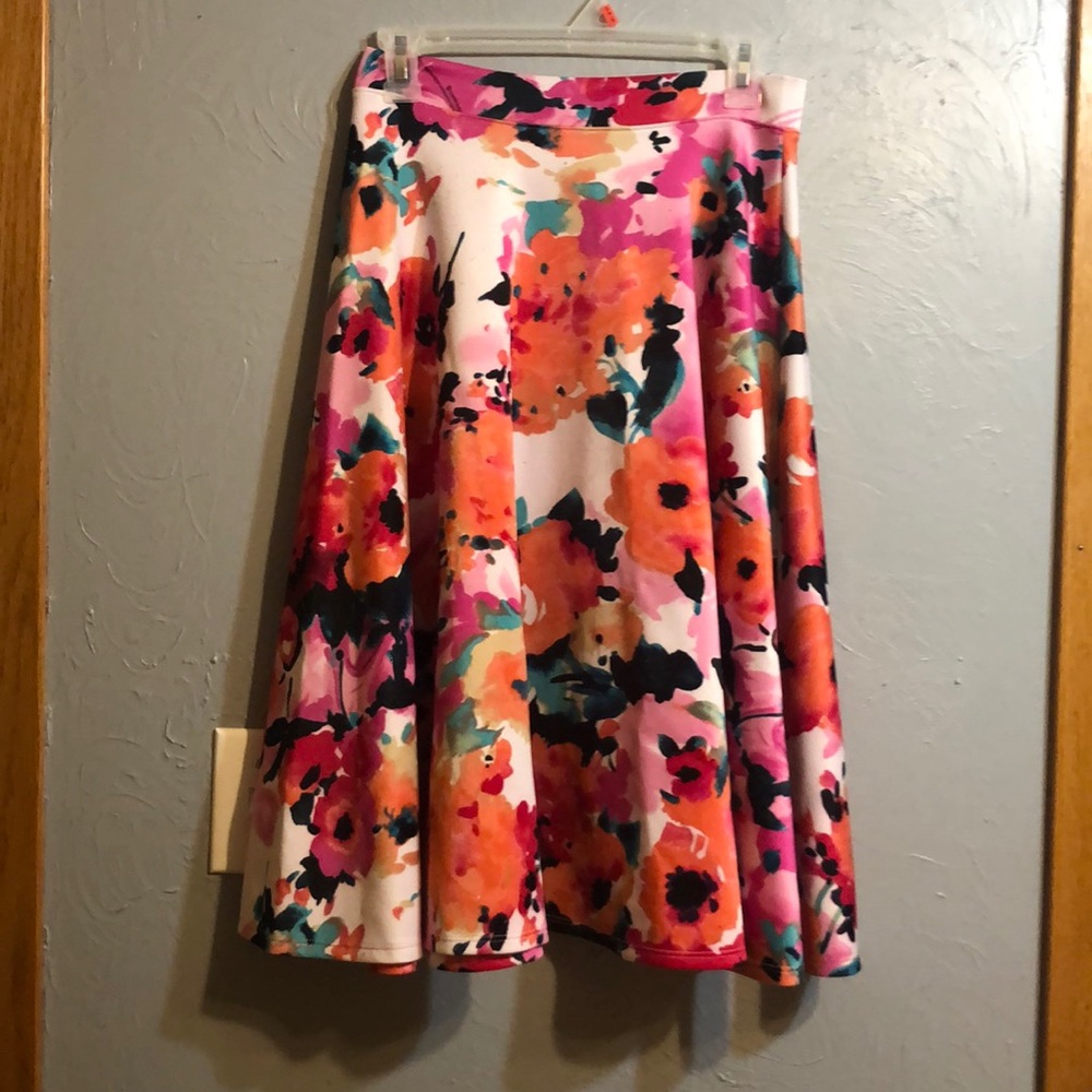 Floral skirt